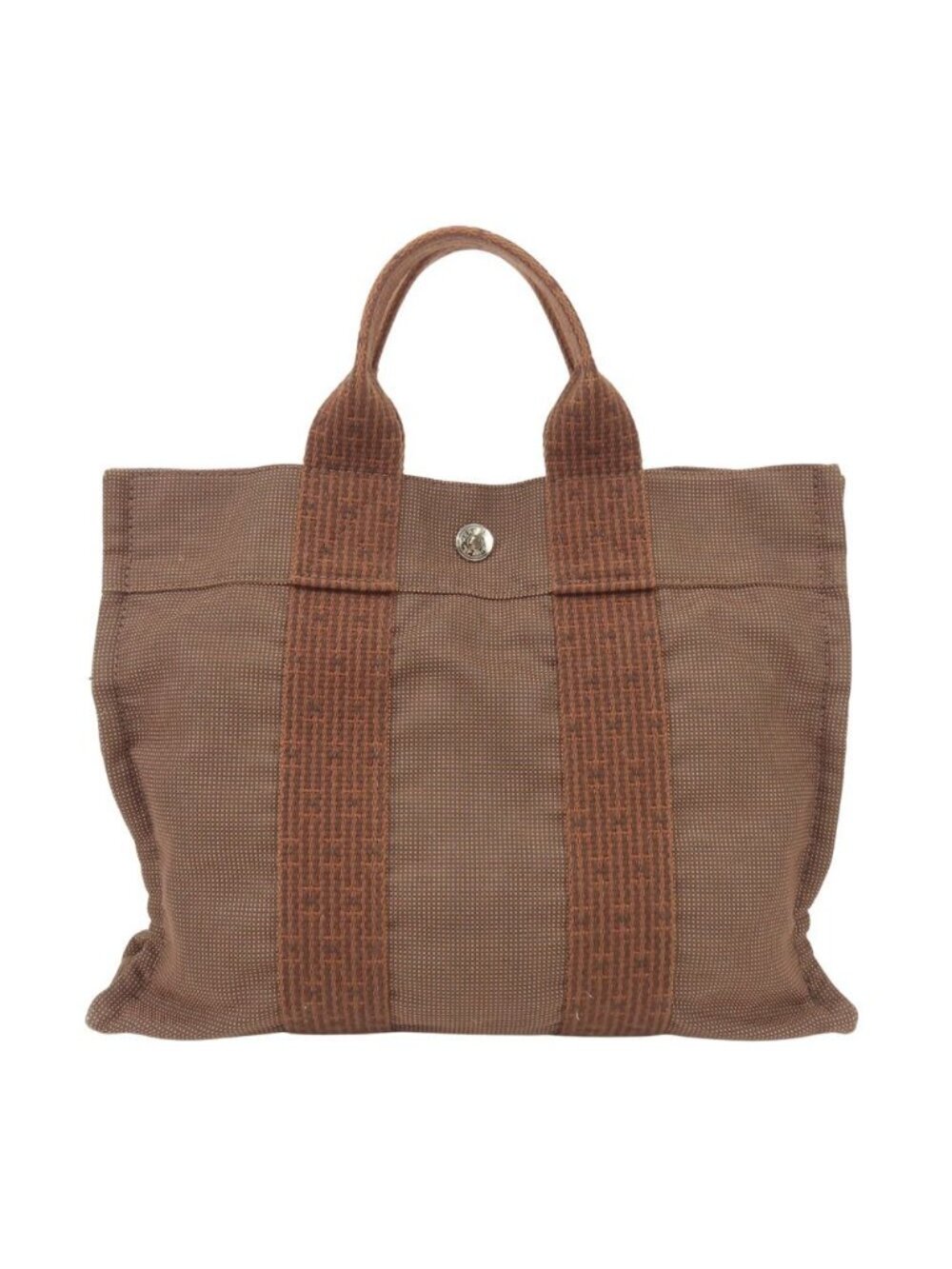 Hermes Tote Bag Her Line PM Canvas Brown New Everyday